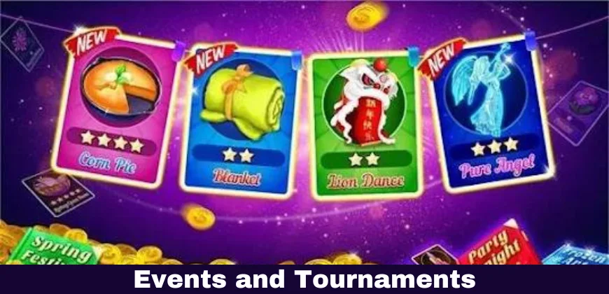 events and tournaments