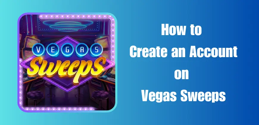how to create an account on vegas sweeps